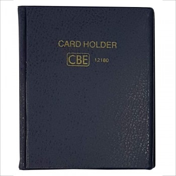 CBE 12180 PVC Name Card Holder - Blue