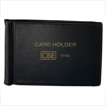 CBE 12132 PVC Name Card Holder - Black