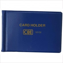 CBE 12132 PVC Name Card Holder - Blue