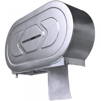 Stainless Steel Twin Jumbo Roll Dispenser TJR-197/SS (Item No: F13-118)