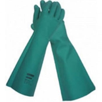 Jackson Safety* G80 Nitrile Chemical Resistant Gauntlet Gloves - Medium, 12pairs