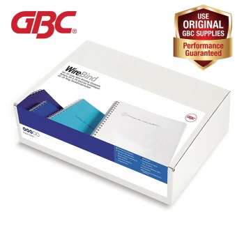 GBC WireBind 34 Loops - 8mm, A4, 70 Sheets, Silver