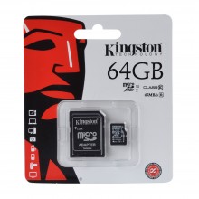 Kingston MicroSDXC Class 10 UHS-I Card 64GB