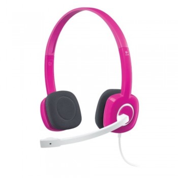 Logitech Stereo Headset H150 - Fuchsia Pink