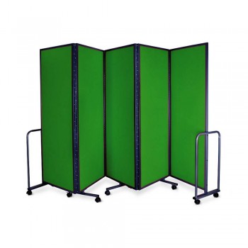 WP-LB5-V07 LAMBO PANELS Green - Panel Size :61cm x 180cm x 5Panels | Folded size : 68 x 194x 54CM | Open Length : 310cm (Item No : G05-160)