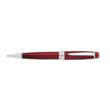 Cross Bailey Red Lacquer Ballpoint Pen With Chrome appointments