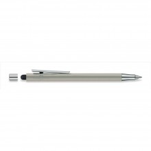 Faber Castell Stainless Steel Matt Ball Pen with Stylus