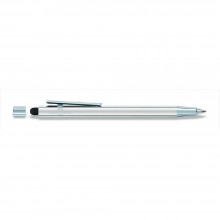 Faber Castell Stainless Steel Shiny Ball Pen with Stylus