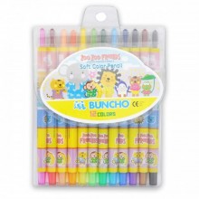 Buncho Soft Color Pencils - 12 colors 