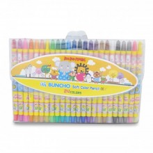 Buncho Soft Color Pencils - 24 colors  