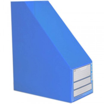 CBE 06813 5" PVC Box File (A4) BLUE