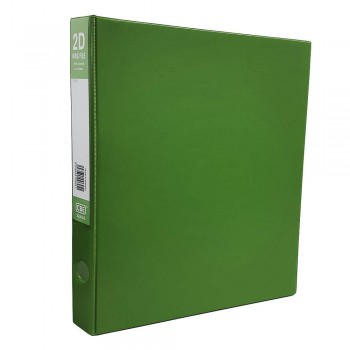 CBE 2D635 2-O 25MM PVC Ring File(A4) Green