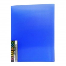 CBE 11440 Neon Clolour Clear Holder - A4 (40pockets) Blue