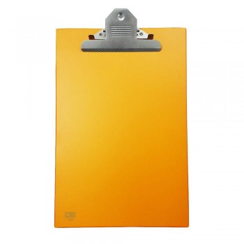 CBE 1496 PVC Jumbo-Clip Board (FC)-orange