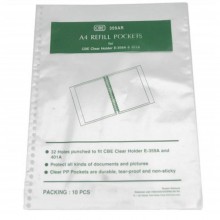 CBE 359AR A4 Refill Pockets (Item No: B10-04) A1R2B74