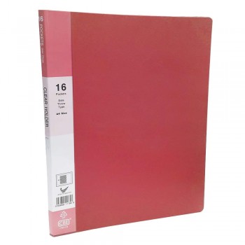 CBE Basal Colour Clear Holder 76016 A4 Red (Item No : B10-59RD) A1R5B12