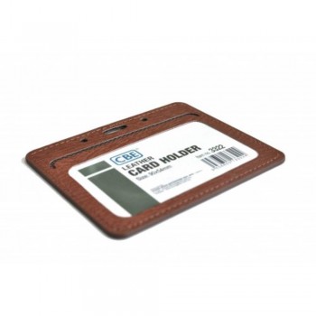 CBE Leather Card Holder 3322 - Brown (2 Sided ) (Item no: B10-41 BR) A1R3B63