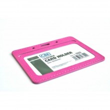 CBE Leather Card Holder 3322 - Pink (2 Sided ) (Item no: B10-41 PK) A1R3B63