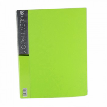 CBE Merry Colour Clear Book VK60 A4 GREEN ( ITEM NO : B10 57 G )