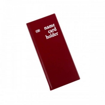 CBE N240 PVC Name Card Holder - Red (Item No: B01-17RD) A1R2B17