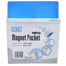 CBE Magnet Pocket 22214 A4 - Blue (Item No: B10-185L) A1R3B130