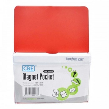 CBE Magnet Pocket 22215 A5 - Red (Item No: B10-186R) A1R3B131