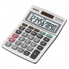 Casio Calculator - 10 Digits, Solar & Battery, Cost/Sell/Margin, Tax Calculation (MS-100MS)