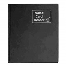 East File NH320 PVC Name Card Holder-Black