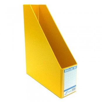 East-File PVC Magazine Box Filing Case — 3" (Item No: B11-94 YL) A1R5B83 