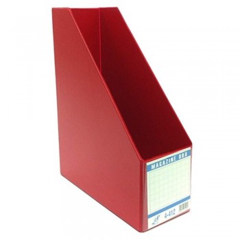 EAST FILE PVC MAGAZINE BOX 412 3" Red (Item No: B11-94 RD)