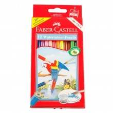 Faber Castell Watercolour Pencil 12L (Item No: B05-14) A1R2B142