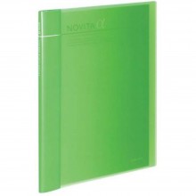 Kokuyo Novita Alpha Expandable Clear Book - Light Green