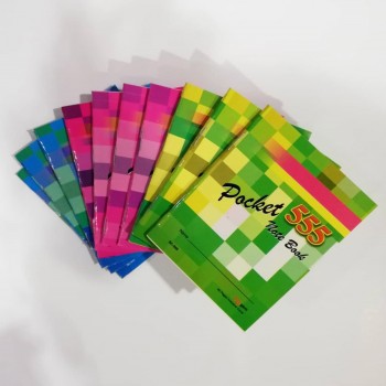 Standard 555 Pocket Note Book 10pcs/packet  - Mix Color