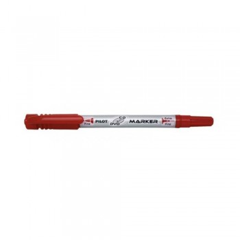 Pilot SCA-TMCD -CD/DVD Marker Pen 2 & 0.8mm - Red