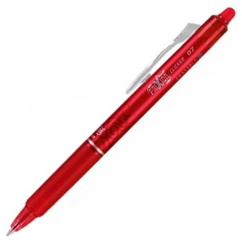 Pilot FriXion Ball Clicker - Erasable Gel Ink Pen 0.7mm RED (Item No: A01-17 FXBC0.7R) A1R1B199
