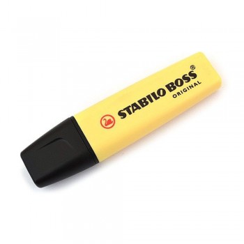 Stabilo Boss Pastel Yellow Highlighter (70/144)