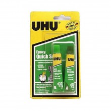 UHU Epoxy Quick Set Glue 2 x 10ml