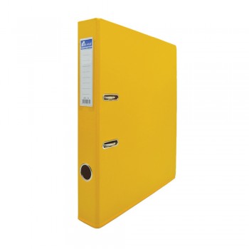 EMI PVC 50mm Lever Arch File A4 - Yellow