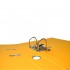 EMI PVC 75mm Lever Arch File F4 - Fancy Orange
