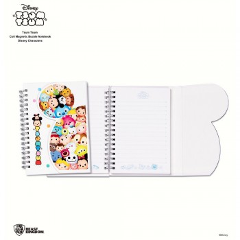 Disney Tsum Tsum Coil Magnetic Buckle Notebook - Disney Characters