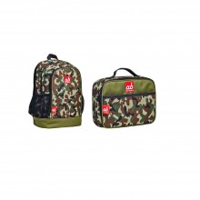 ab New Zealand Woodland Full Camo Toddler Backpack and Lunch Bag Set