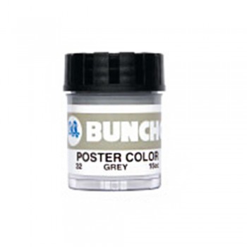 Buncho PC15CC Poster Color 32 Grey - 6/Box