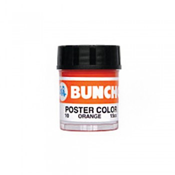 Buncho PC15CC Poster Color 10 Orange - 6/Box
