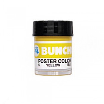 Buncho PC15CC Poster Color 05 Yellow - 6/Box