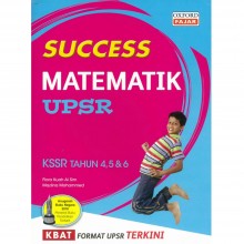 Success Matematik UPSR KSSR Tahun 4, 5 & 6 2019