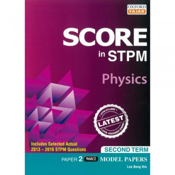 Score in STPM Physics Second Term Paper 2 962/2 Model Papers