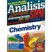 Analisis Bertopik Soalan Peperiksaan Tahun-tahun Lepas 2013-2017 STPM Term 2 Chemistry