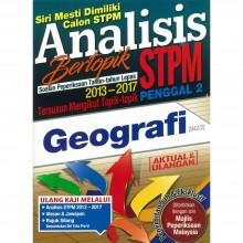 Analisis Bertopik Soalan Peperiksaan Tahun-tahun Lepas 2013-2017 STPM Penggal 2 Geografi
