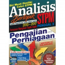 Analisis Bertopik Soalan Peperiksaan Tahun-tahun Lepas 2013-2017 STPM Penggal 2 Pengajian Perniagaan