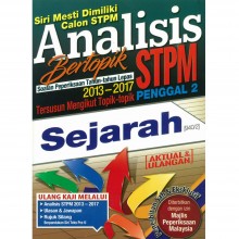 Analisis Bertopik Soalan Peperiksaan Tahun-tahun Lepas 2013-2017 STPM Penggal 2 Sejarah